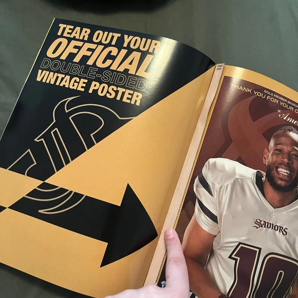 AMC Exclusive - “HIM” Movie - USFF Saviors 2025-2026 Season Guide Magazine - Picture 3 of 3